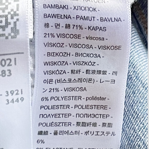 Levi’s High Rise Distressed Raw Hem Shorts - Picture 5 of 5